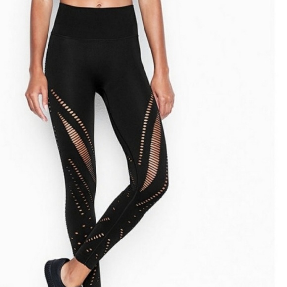 VS XS S M L XL 2 PC SET LEGGINGS TOP SET SEAMLESS - Picture 2 of 3